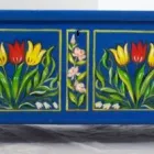 4 üzleti kép ART SCSK EGYEDI FALFESTMÉNY ÉS FESTETT BÚTOR TULIPÁNOS LÁDA Kultúra & Művészet ban/ben Dunaföldvár TO