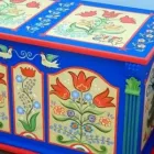 5 üzleti kép ART SCSK EGYEDI FALFESTMÉNY ÉS FESTETT BÚTOR TULIPÁNOS LÁDA Kultúra & Művészet ban/ben Dunaföldvár TO
