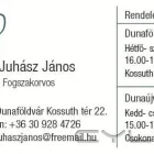 15 üzleti kép DR JUHÁSZ JÁNOS Fogtechnika ban/ben Dunaföldvár TO