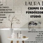 2 üzleti kép LAURA FÜRDŐSZOBA STÚDIÓ Fürdőszoba-berendezések és -felszerelések ban/ben Szentendre PE