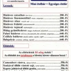 8 üzleti kép MINI ÉTELBÁR Vendéglátás ban/ben Budapest