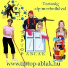 1 üzleti kép TIPTOP ABLAKTISZTÍTÁS, TAKARÍTÁS ALPINTECHNIKÁVAL Otthon és Építőipar ban/ben Csepel BU