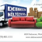 1 üzleti kép WWW.DEBRECENKOLTOZTETES.HU Szállítás, logisztika ban/ben Debrecen HB