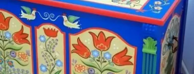 5 üzleti kép ART SCSK EGYEDI FALFESTMÉNY ÉS FESTETT BÚTOR TULIPÁNOS LÁDA Kultúra & Művészet ban/ben Dunaföldvár TO