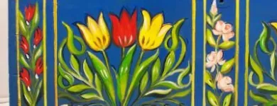 20 üzleti kép ART SCSK EGYEDI FALFESTMÉNY ÉS FESTETT BÚTOR TULIPÁNOS LÁDA Kultúra & Művészet ban/ben Dunaföldvár TO