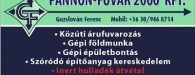 8 üzleti kép PANNON-FUVAR 2000 KFT. Szállítás, logisztika ban/ben Siófok SO