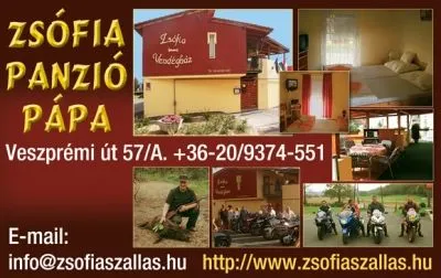 1 üzleti kép ZSÓFIA VENDÉGHÁZ PÁPA