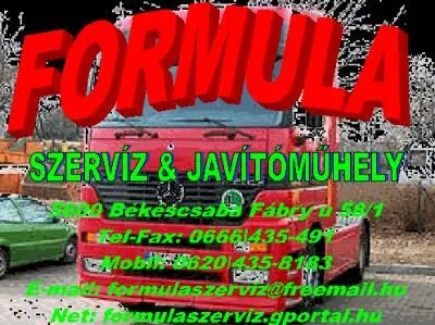 7 üzleti kép FORMULASZERVIZ KFT