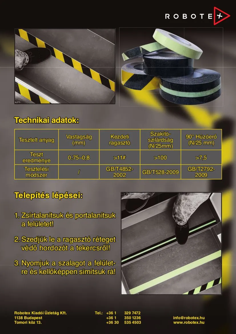 4 üzleti kép ROBOTEX TŰZ- ÉS MUNKAVÉDELMI TÁBLAÁRUHÁZ