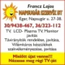 TV SZERVIZ EGER Üzletek ban/ben Eger HE