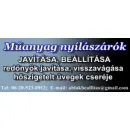 ABLAKJAVÍTÁS 20 523 0912 SZÉKESFEHÉRVÁR Üvegezés ban/ben Székesfehérvár FE