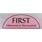 FIRST FEHÉRNEMŰ ÉS HARISNYABOLT